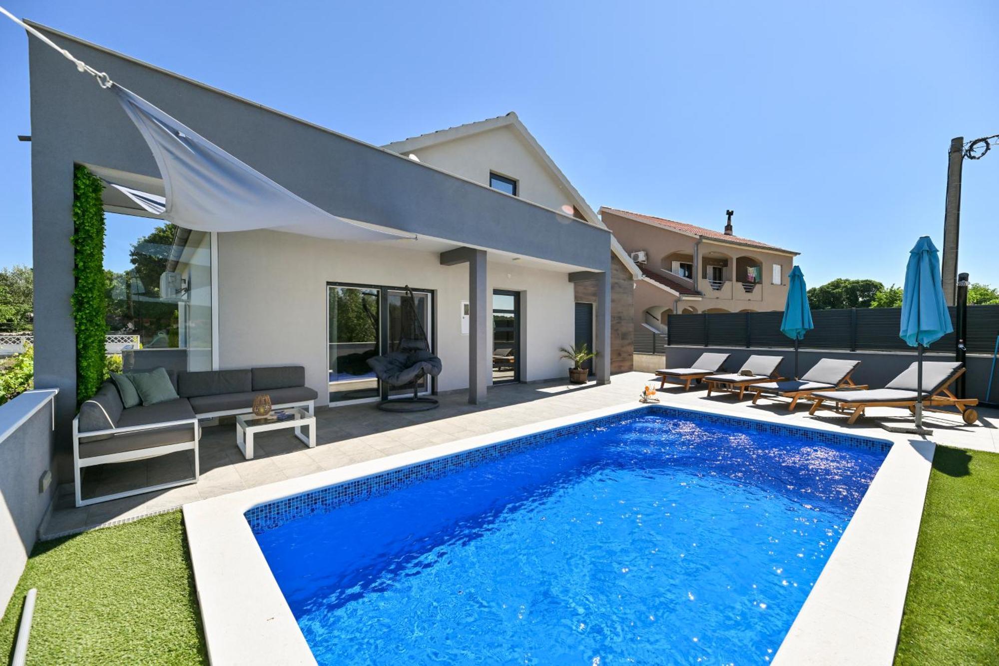 Luxurious Villa Natali Pridraga Exteriör bild