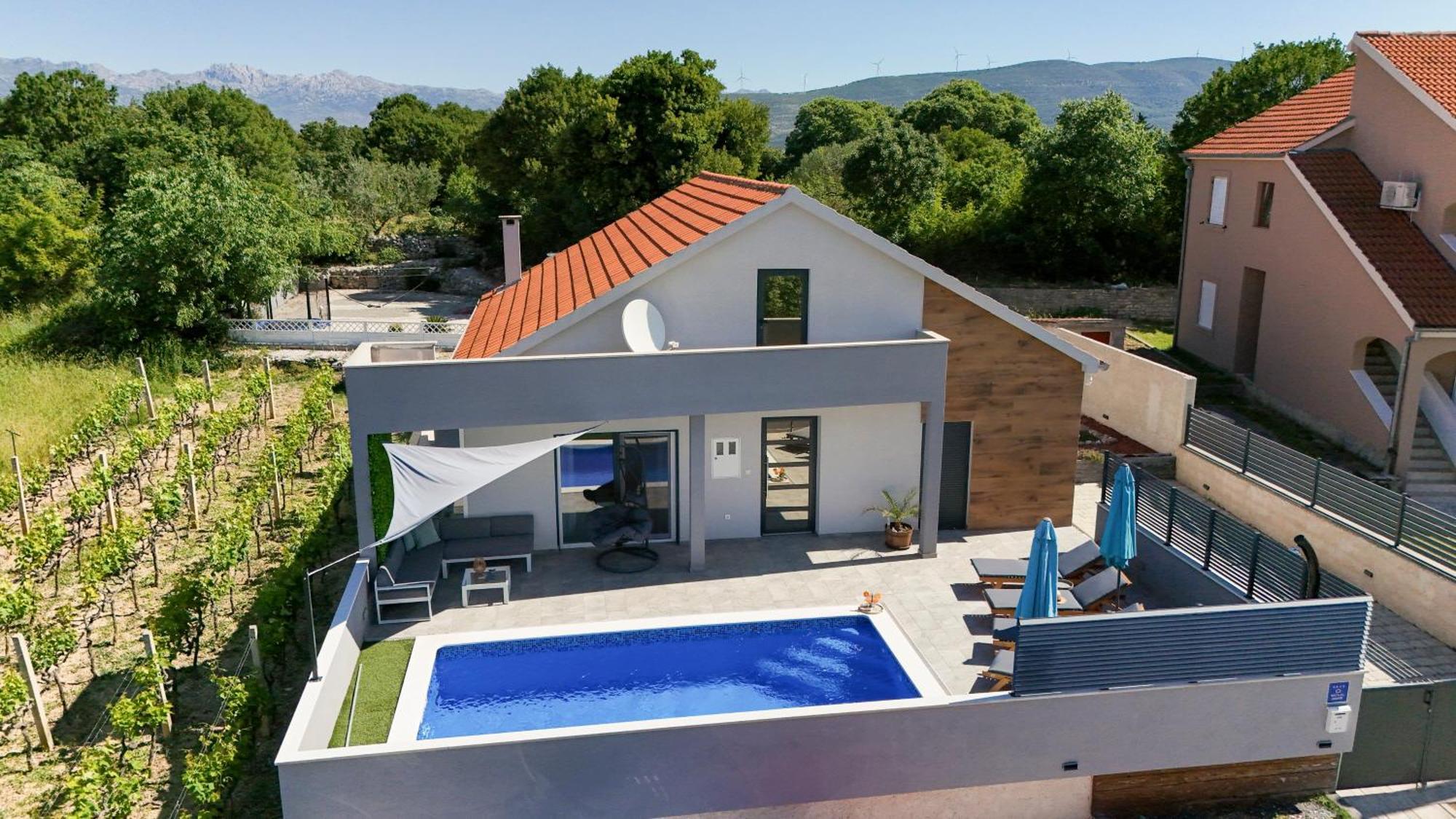 Luxurious Villa Natali Pridraga Exteriör bild