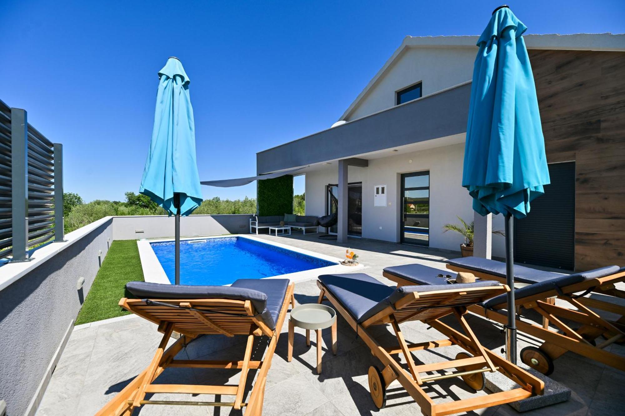 Luxurious Villa Natali Pridraga Exteriör bild